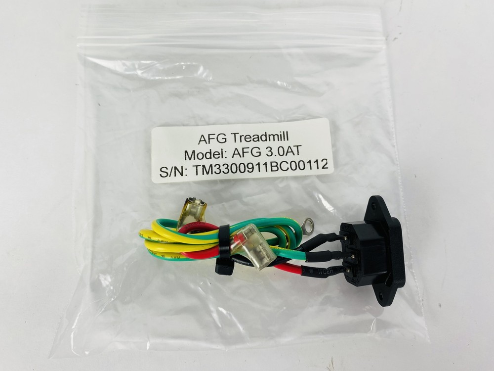 AFG 3.0AT Treadmill Power Entry Socket Input Module Set (PP418)