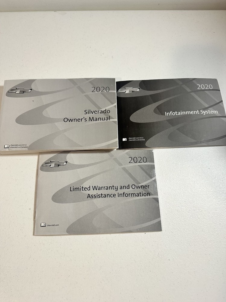 2020 Chevrolet Silverado Owners Manual Set