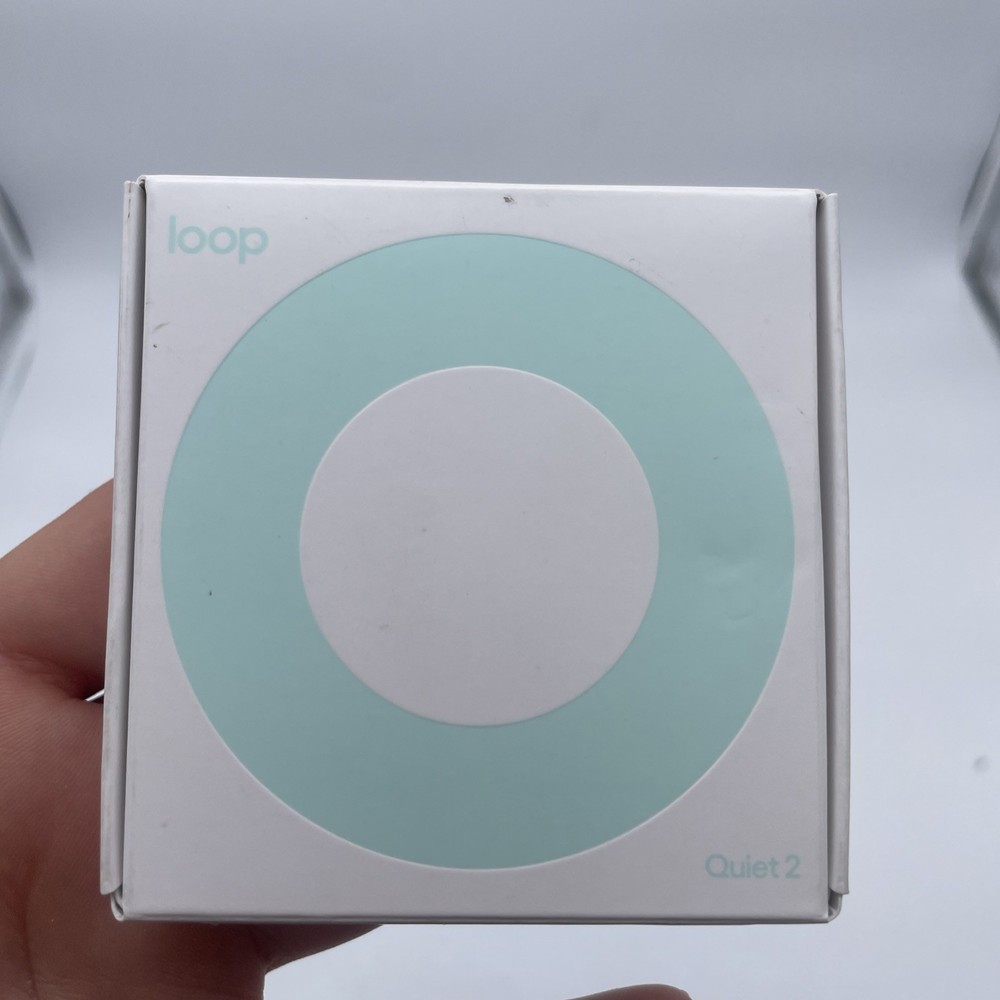 Loop Quiet Ear Plugs for Noise Reduction - Mint color -Open Box