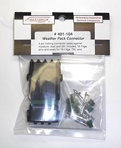 Fastronix Weather Pack Connector Kit () 4-Pin