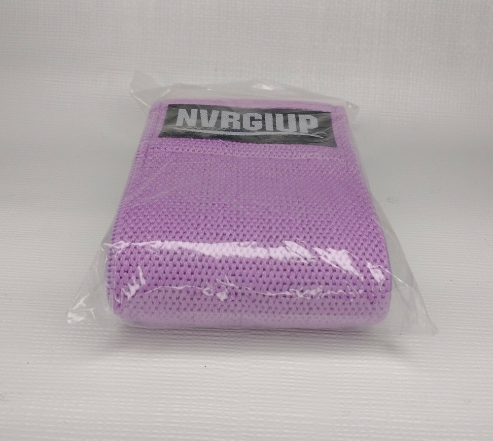 Never Give Up Resistance Band Purple