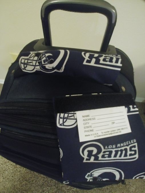 LA RAMS LUGGAGE ID HANDLE WRAP NFC