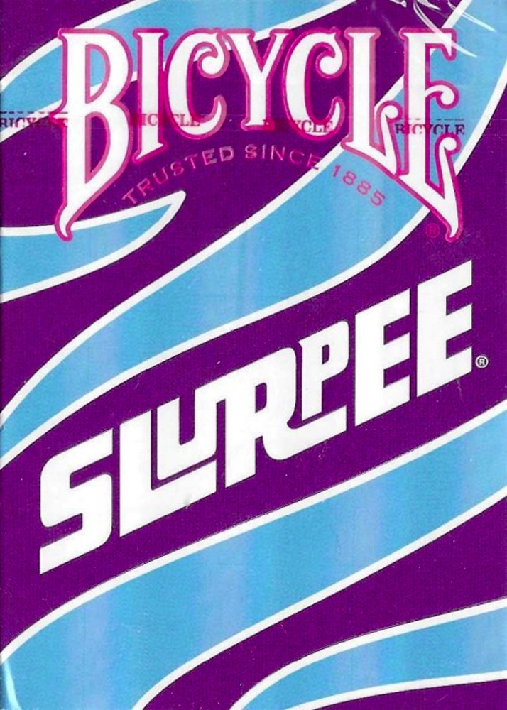 Bicycle 7 -Eleven Slurpee Playing Cards 2 Deck Set – Fourth Edition - SEALED