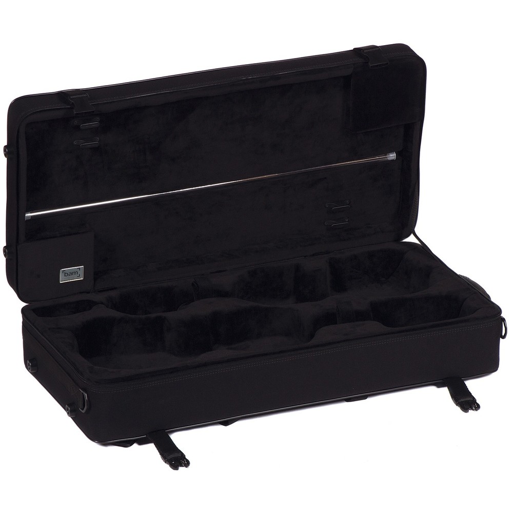Bam Classic 2006SN Combination Violin/Viola Case, Black