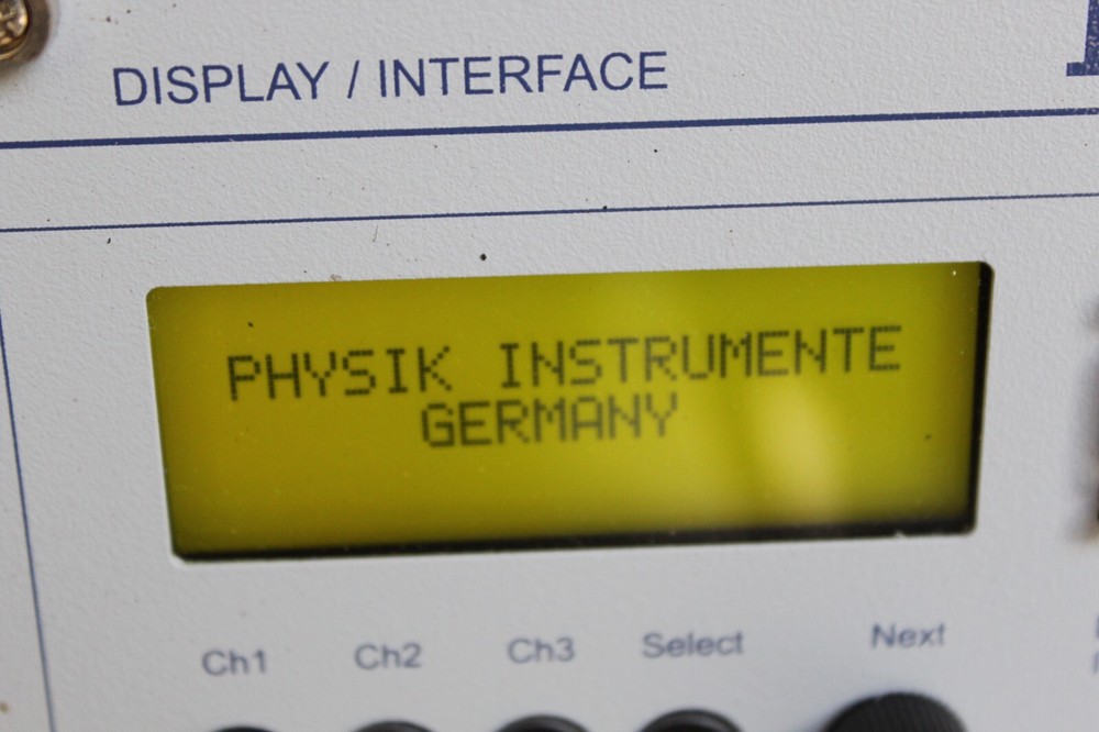 PHYSIK INSTRUMENTE PI E-516 DISPLAY INTERFACE WORKING PULL GUARANTEED