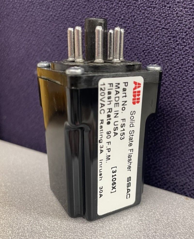 SSAC FS153 Solid State Flasher 3A / 120VAC, 90 FPM (3106X)