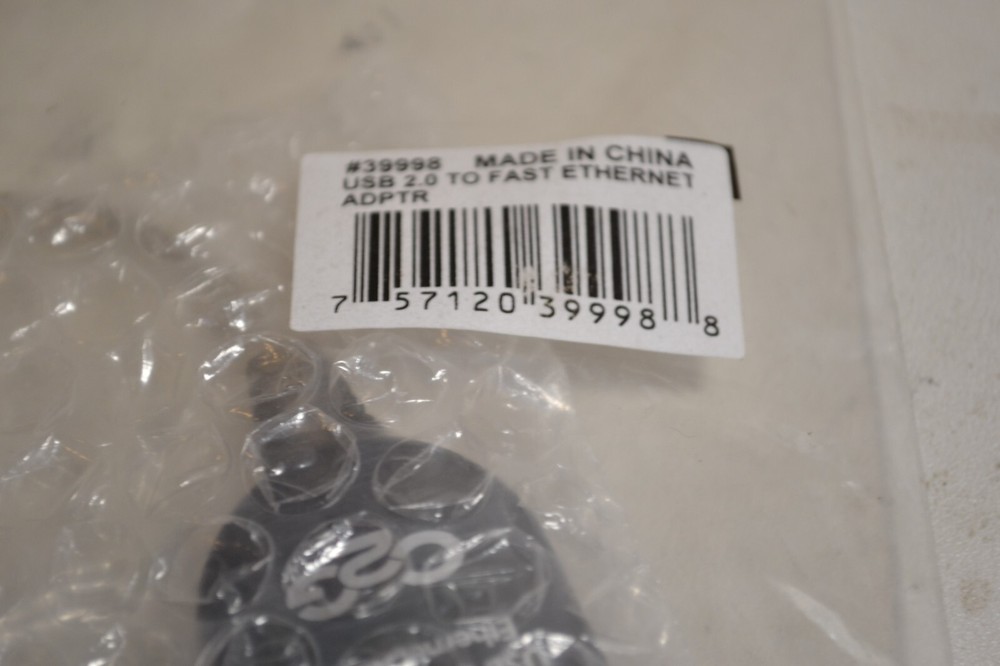 C2G 39998 USB 2.0 TO Fast Ethernet Adapter