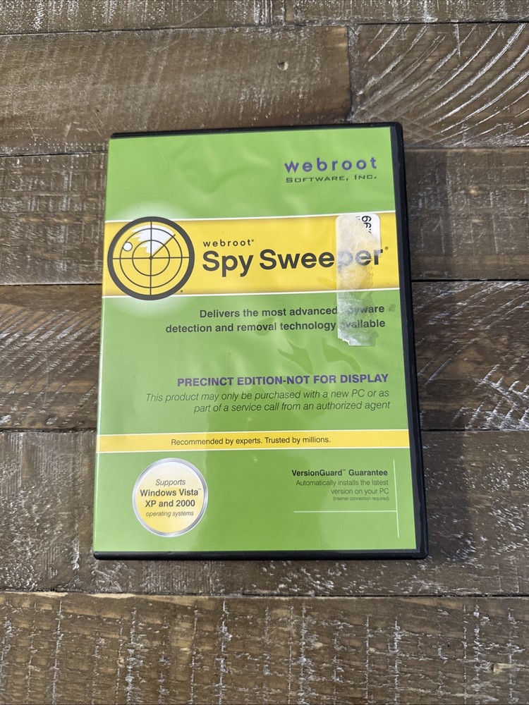 Webroot Soy Sweeper PC Software