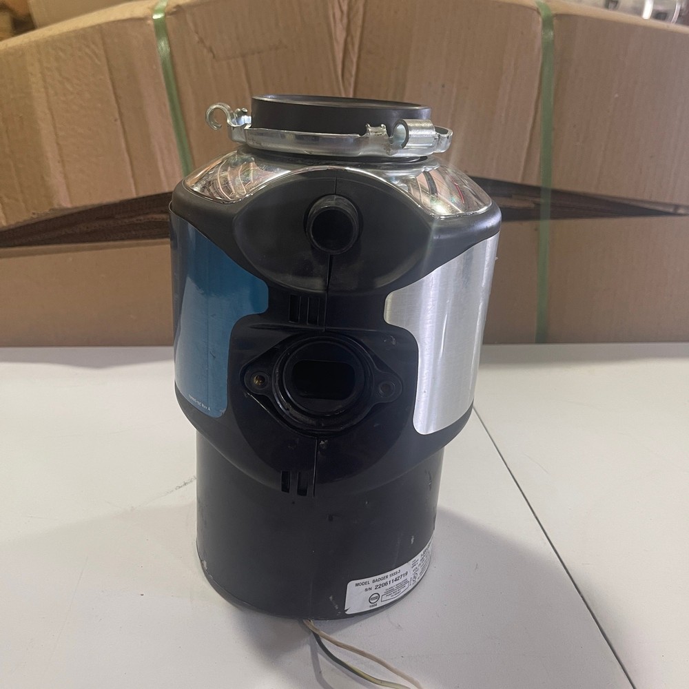 InSinkErator Badger 15ss Continuous feed 3/4-HP Septic Safe Garbage Disposal
