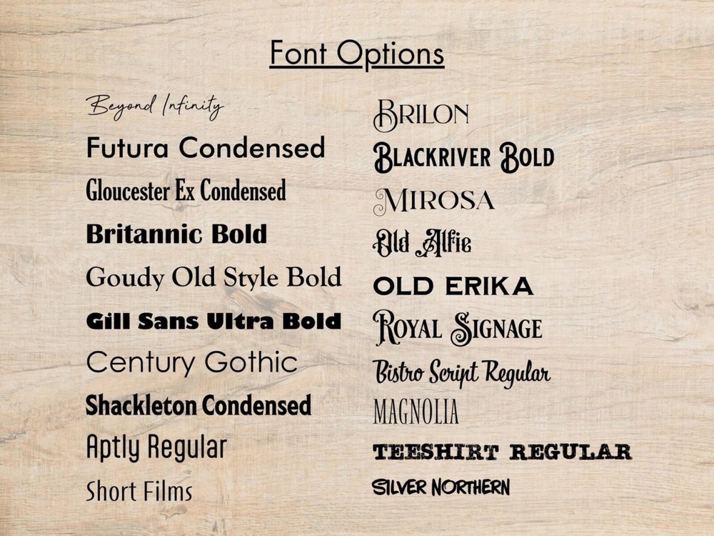 Personalized 5x7 Lined Notepad - Font and Color Options