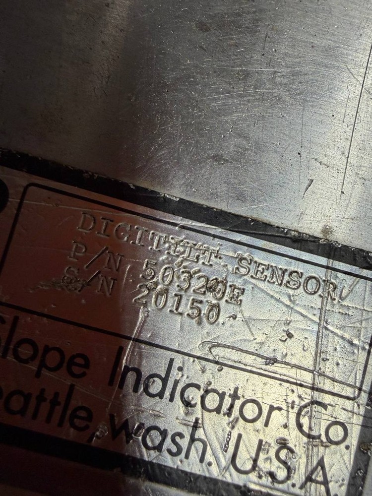 Sinco Probe's Sensor 50320E for Digitilt DataMate II Slope Indicator w/ Case