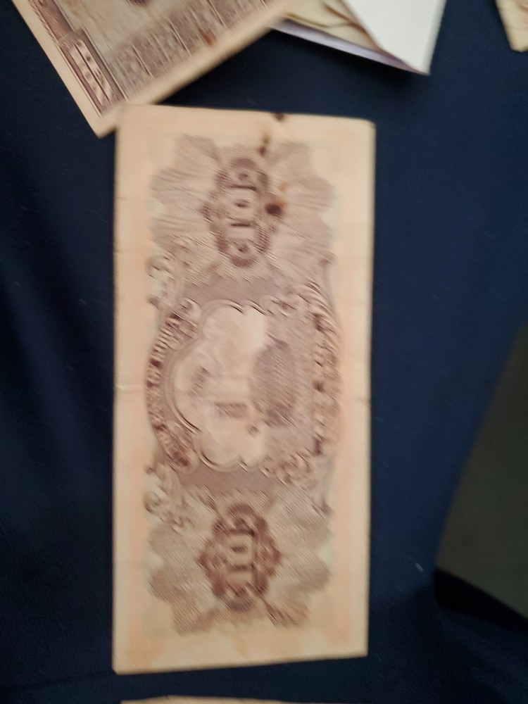 Spain 25 Pesetas Banknotes 1946 . Plus 4 Others.