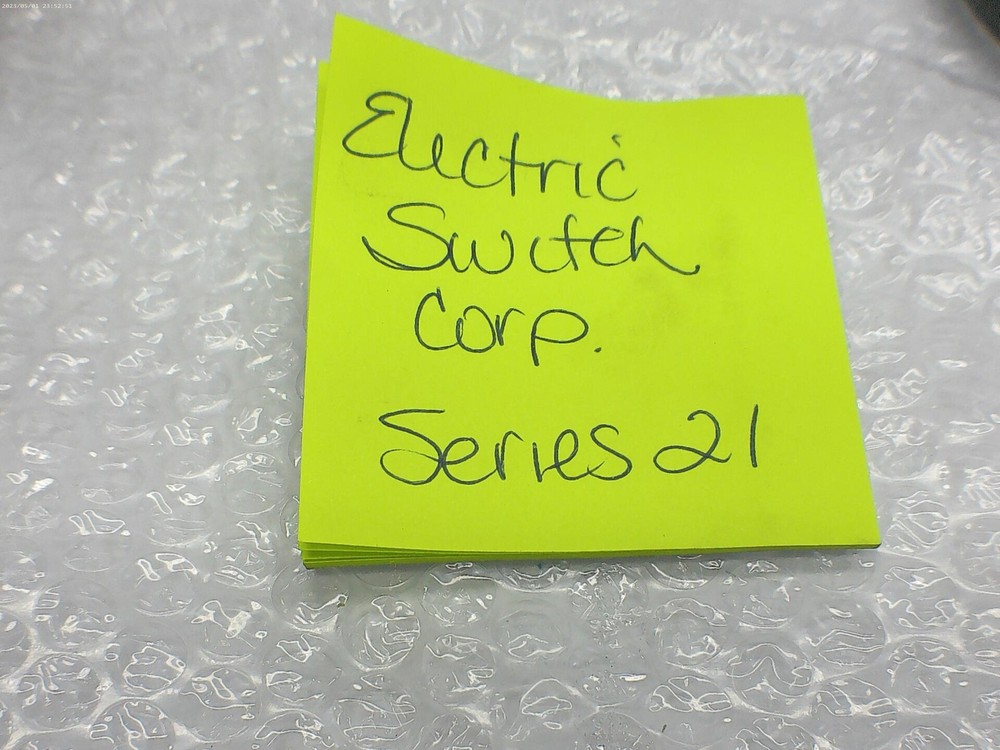 ELECTROSWITCH 21308A SERIES 21 ROTARY SWITCH (AS PICTURED) UNMP