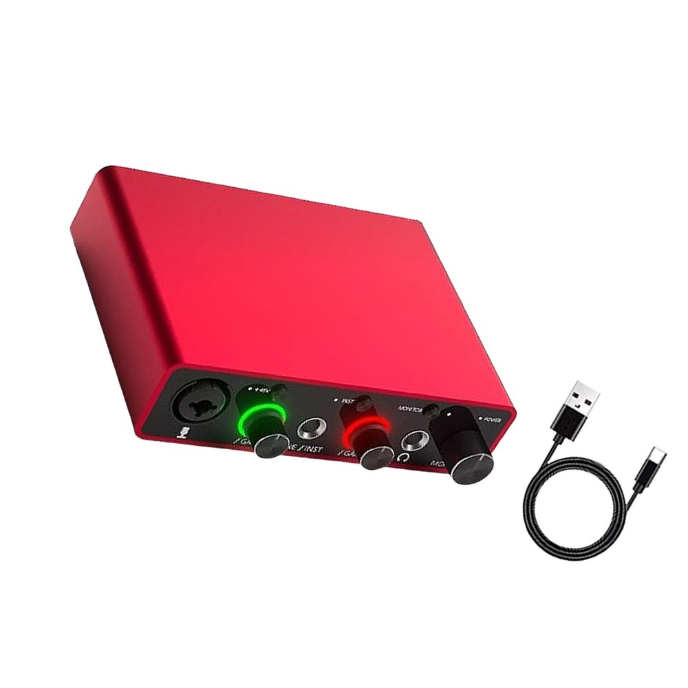Gen USB Audio Interface with USB-C&Phantom Power (3rd Generation)