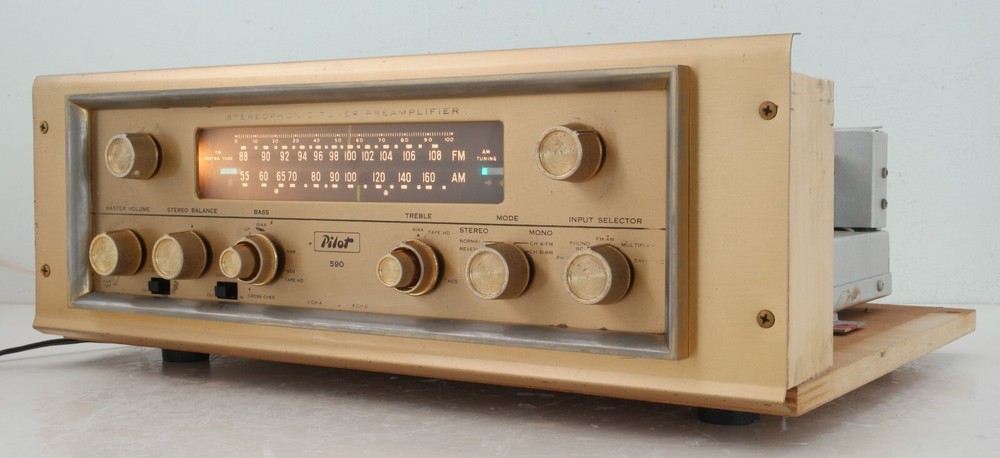 Pilot Model 590 Stereo Tuner Preamplifier