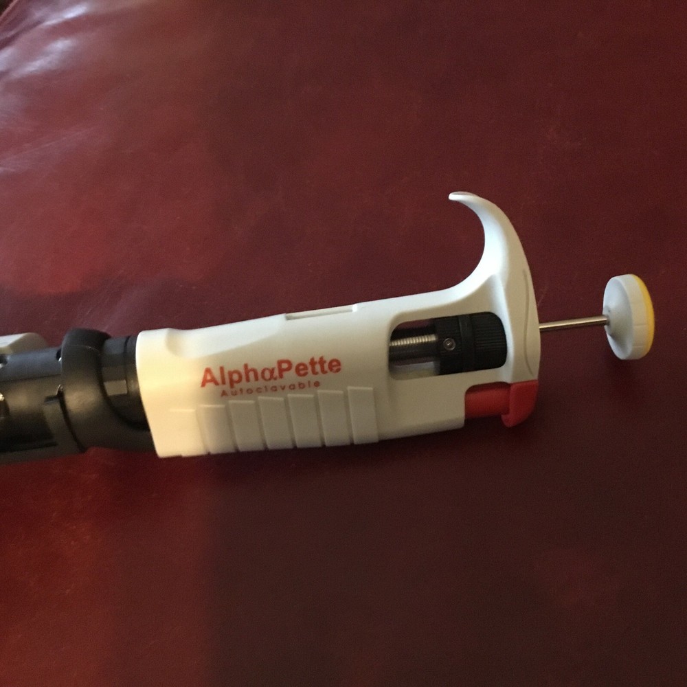 AlphaPette Autoclavable Molecular Technologies 8 Channel 20-200ul