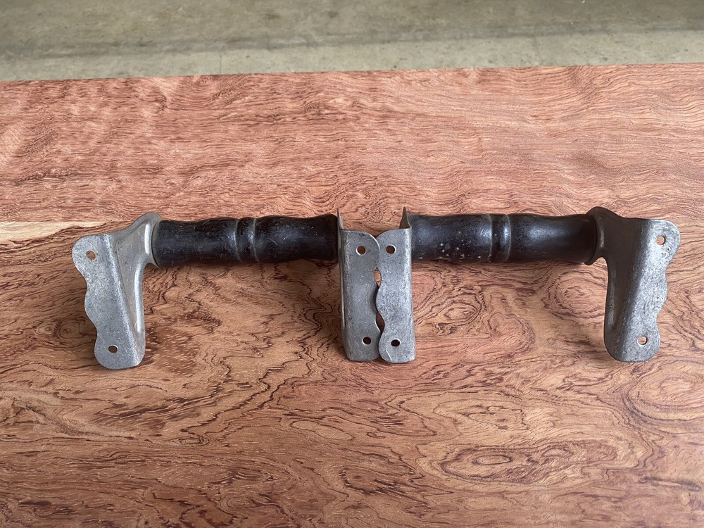 Old wood,tin handles