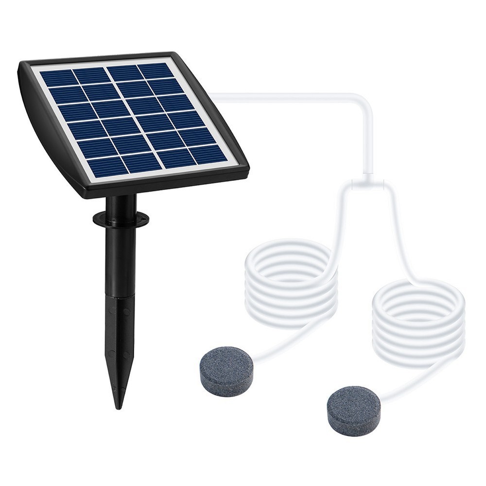 Oxygen Water Pump Solar Aerator Accessories Easy Installation Oxygenator