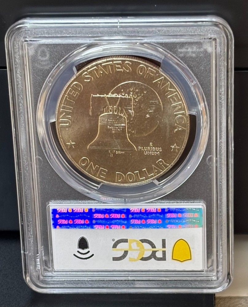 1976 EISENHOWER TYPE 1 DOLLAR PCGS MS 65
