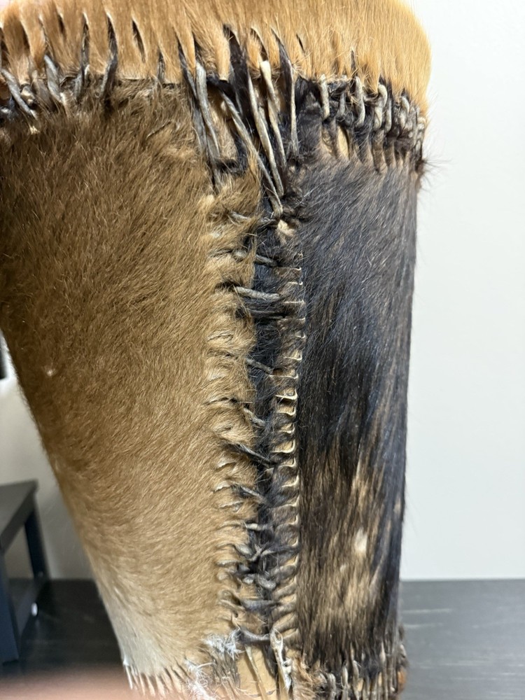 traditional African double-hide drum