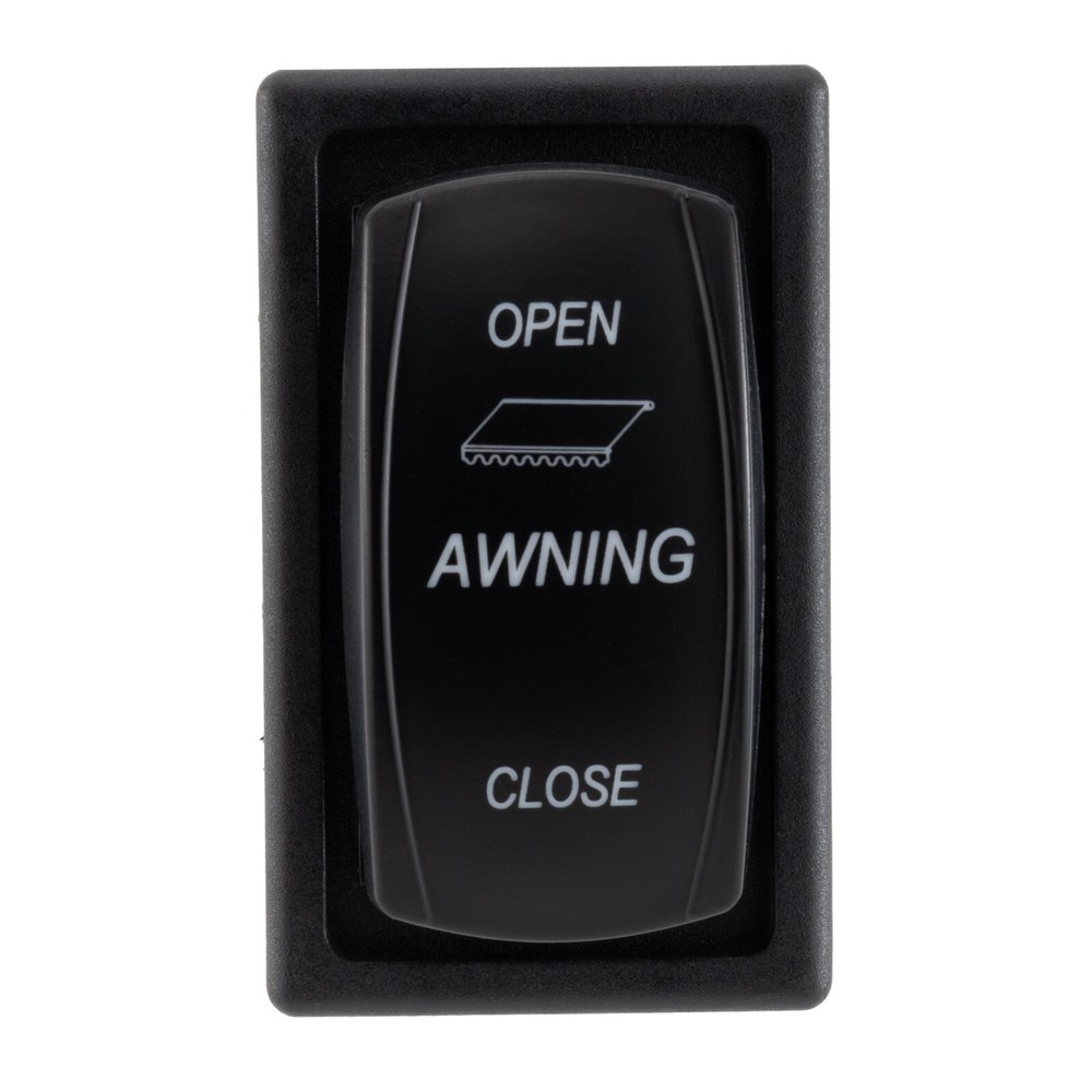RecPro RV Replacement Awning Switch | 12V DC | 2" H x 1.13" W x 2" D