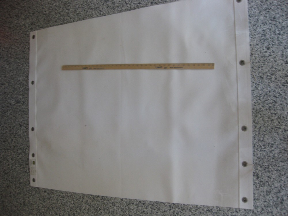 Hurricane Shutters Dalton Fabric Shield, panel sz 57"x42", 1 available