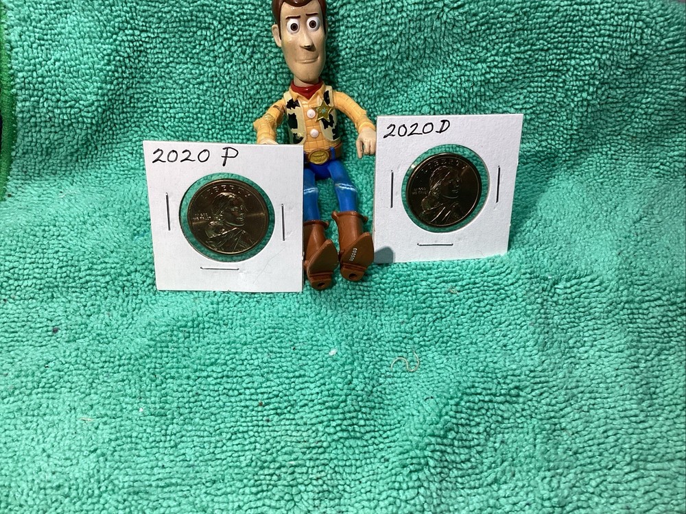2020 P & 2020 D 1💰SACAGAWEAS UNCIRCULATED