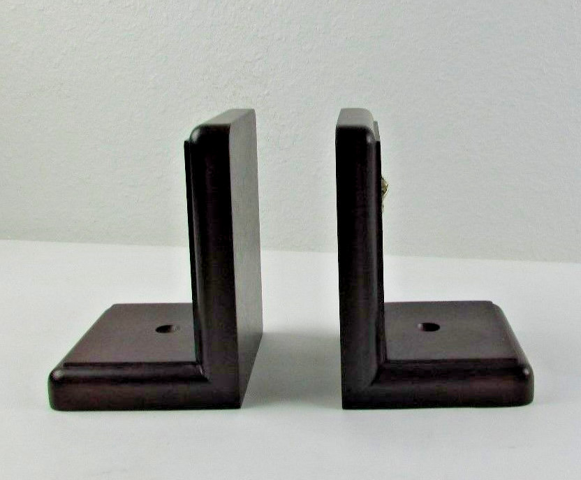 Golf Bookends on Wood Base