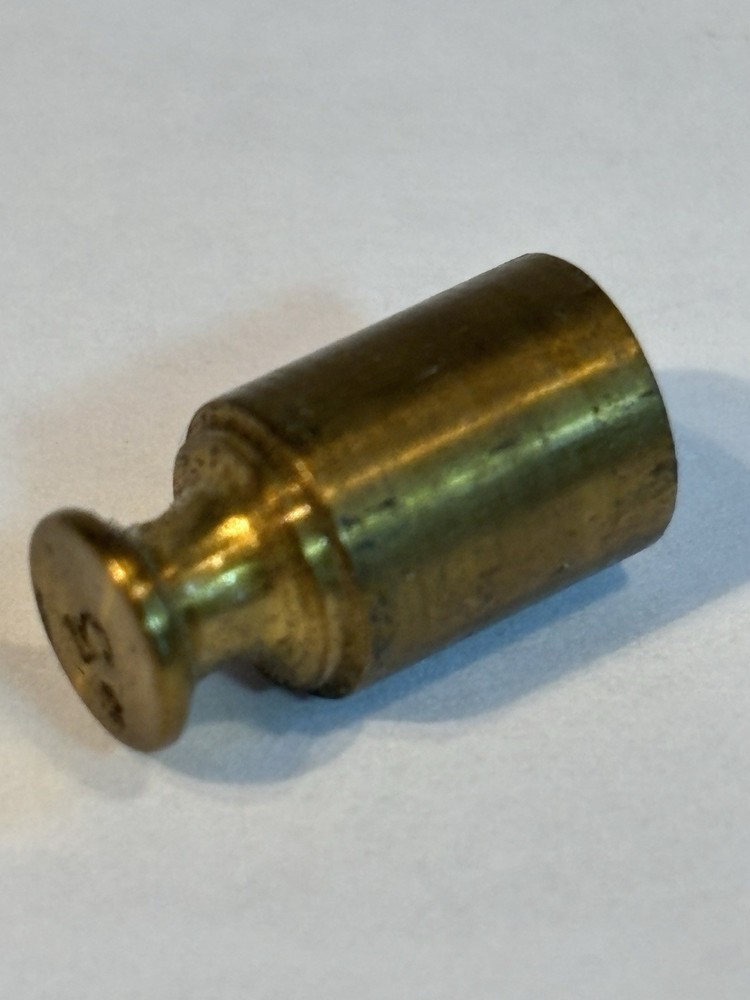 5g Replacement Brass Scale Weight Vintage #2