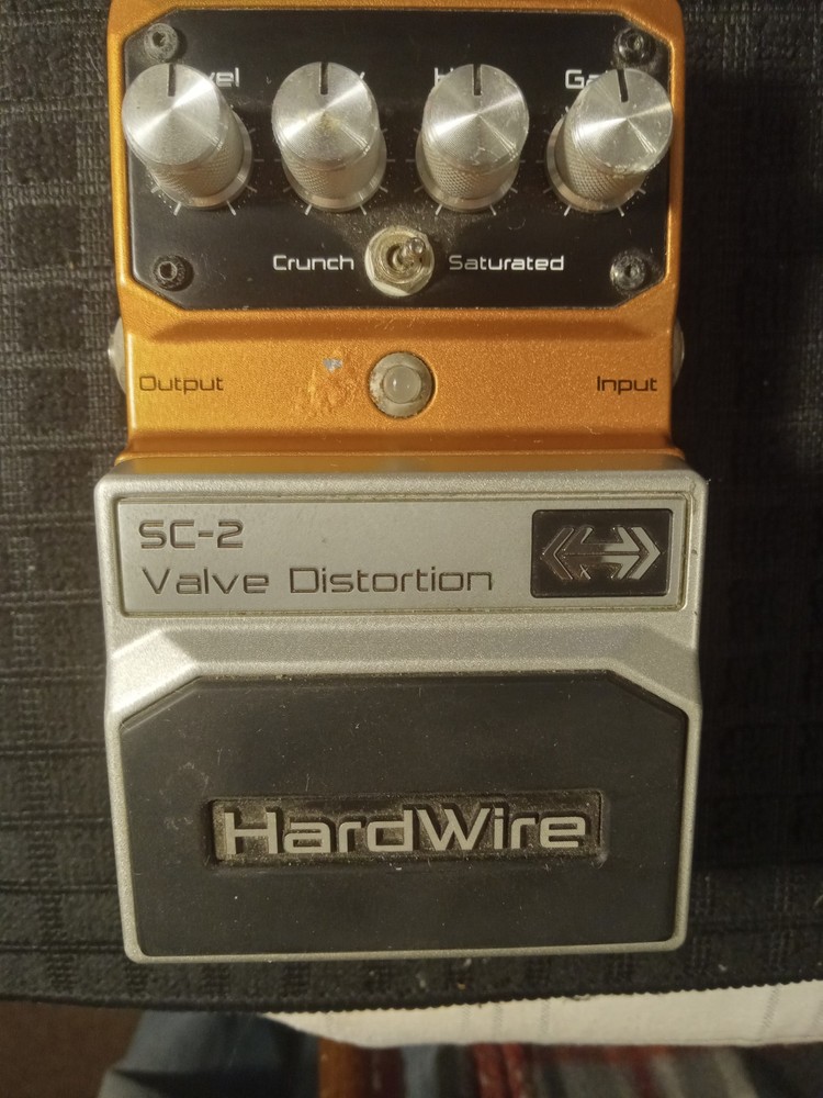Digitech Hardwire SC-2 Valve Distortion Guitar Effect Pedal