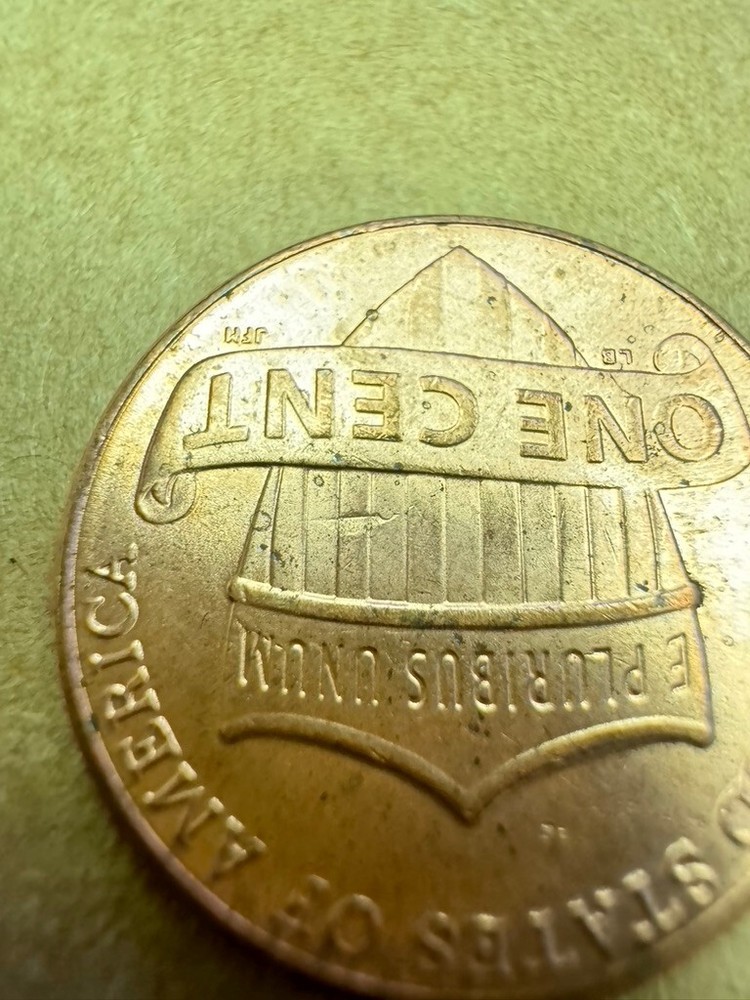 2023-P Lincoln Shield Cent - Die Clash on Reverse