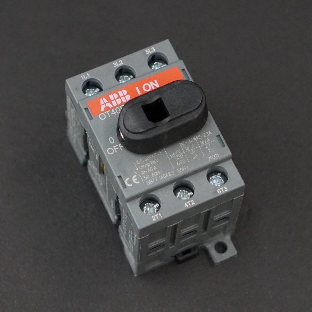 ABB OT40F3 Disconnect Switch, 40A, 3PH