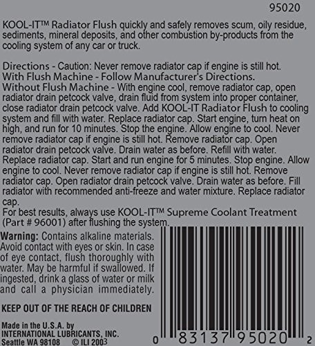 95020 Kool-It Radiator Flush 16 oz.