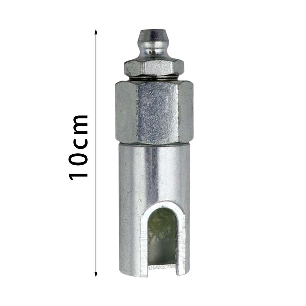 Right Angle Grease Coupler 1/8" NPT Threads High Temperature Resistant Slide on