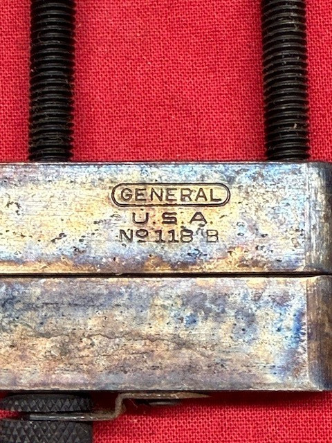 General Tools No. 118-B Toolmaker's Parallel Clamp, 1-3/4" Capacity -Vintage!
