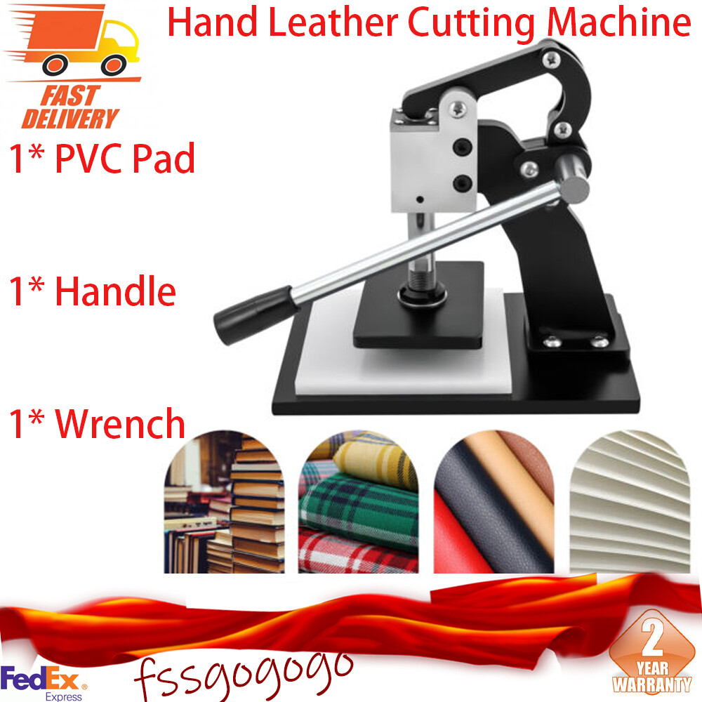 Manual Leather Die Cutting Machine Hand Press Sampling Punching Machine Tool