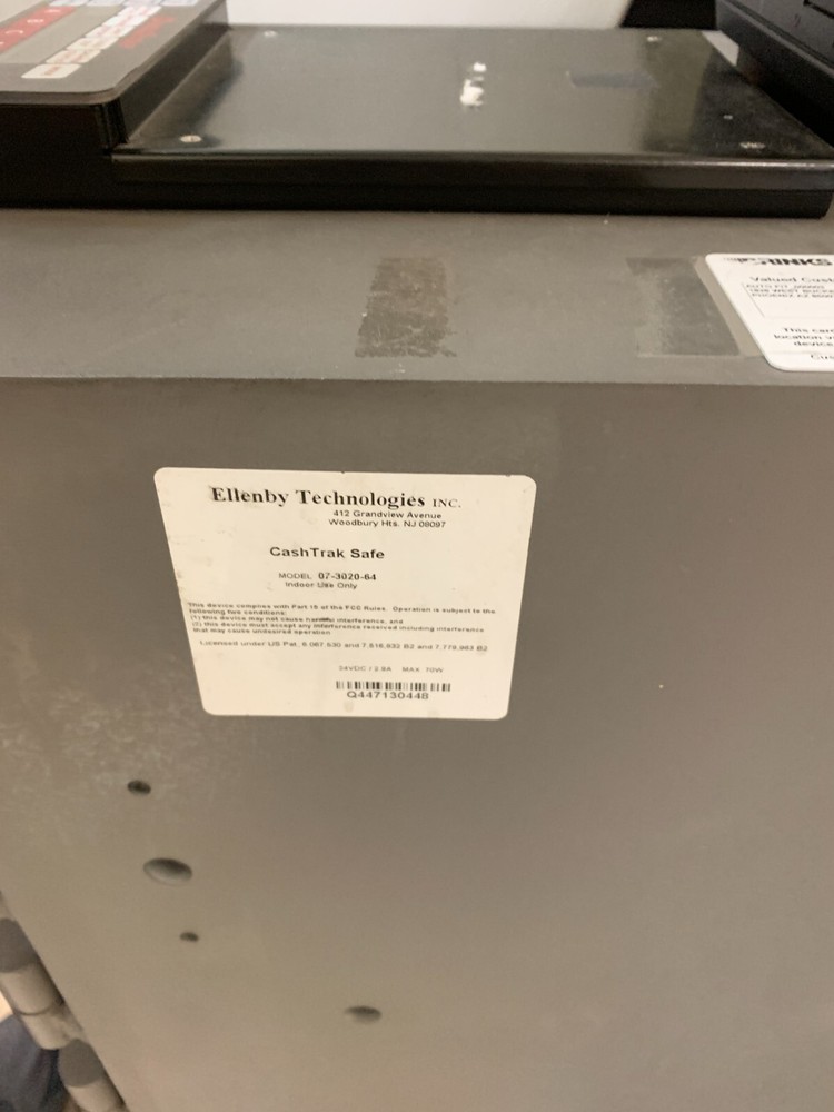 DUNBAR CASHTRAK SAFE Model 07-3020-64