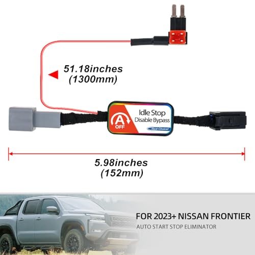 Auto Start Stop Eliminator/Delete/Disable for 2023 2024 Nissan Frontier