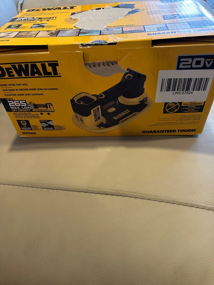 DeWalt 20v Max Grabo Lifter - DCE592B