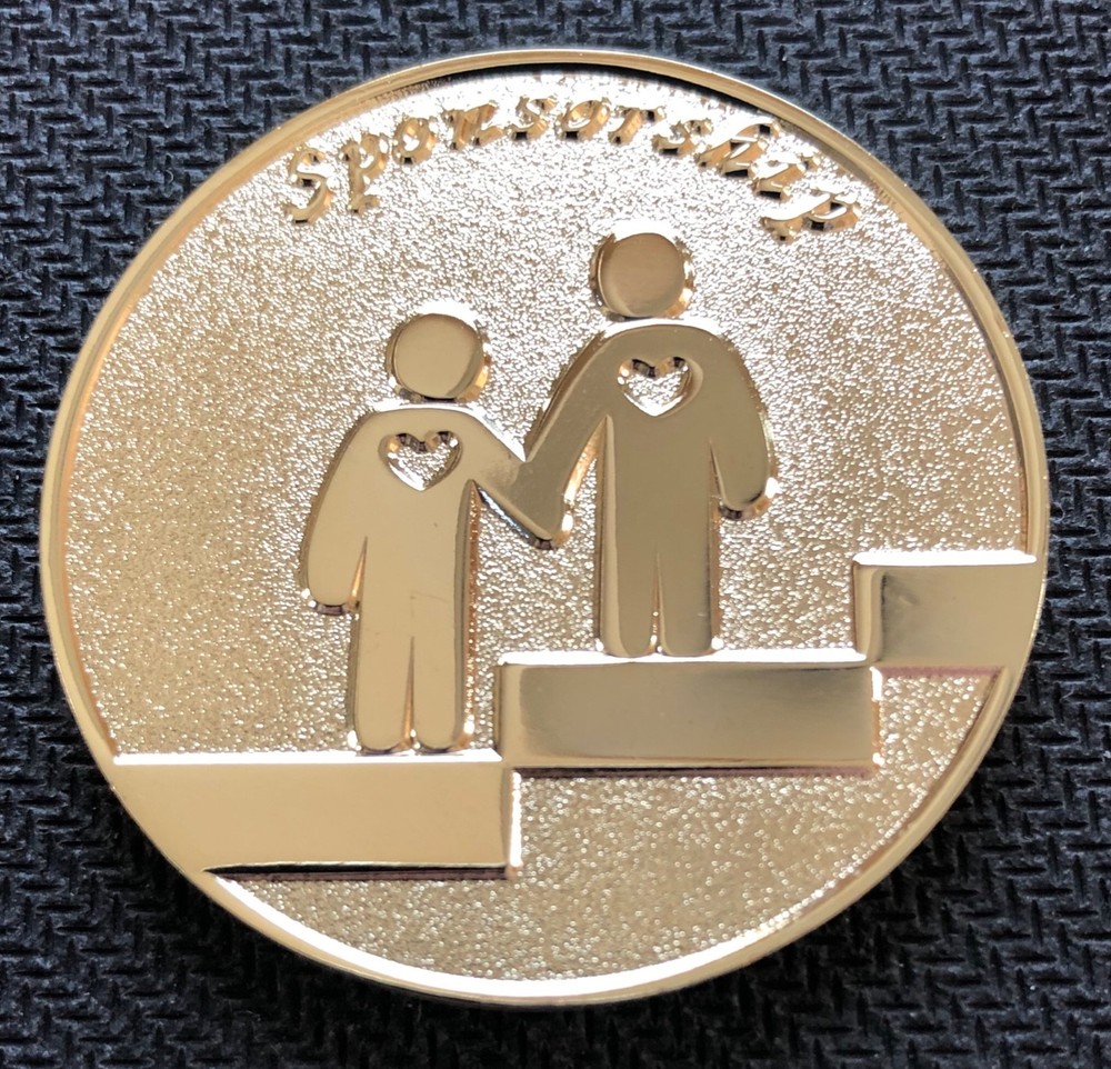 “Sponsorship” Medallion/Coin - NA/AA - Bronze 