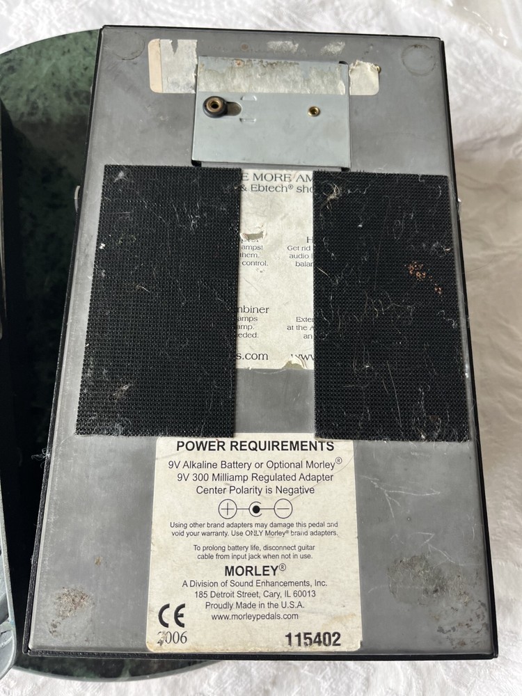 USED MORLEY CLASSIC WAH WITH SWITCH