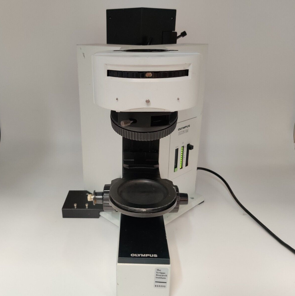 Olympus Microscope BX60M Parts only unit light up