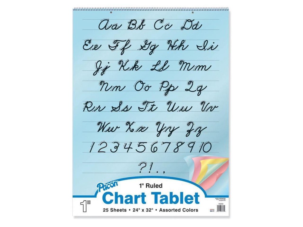 Pacon Colored Paper Chart Tablets
