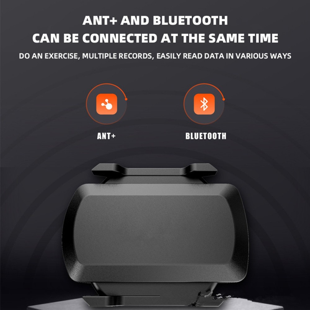 ANT+Bluetooth Bike computer Cadence And Speed Wireless Dual Module Sensor A