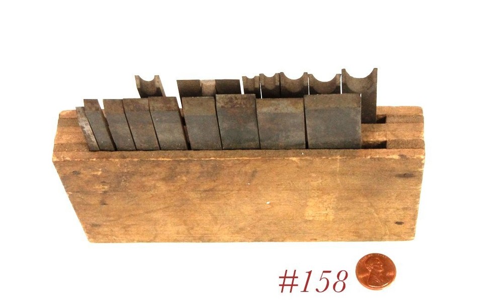 double row box NON NOTCHED STANLEY 45 combination plane irons