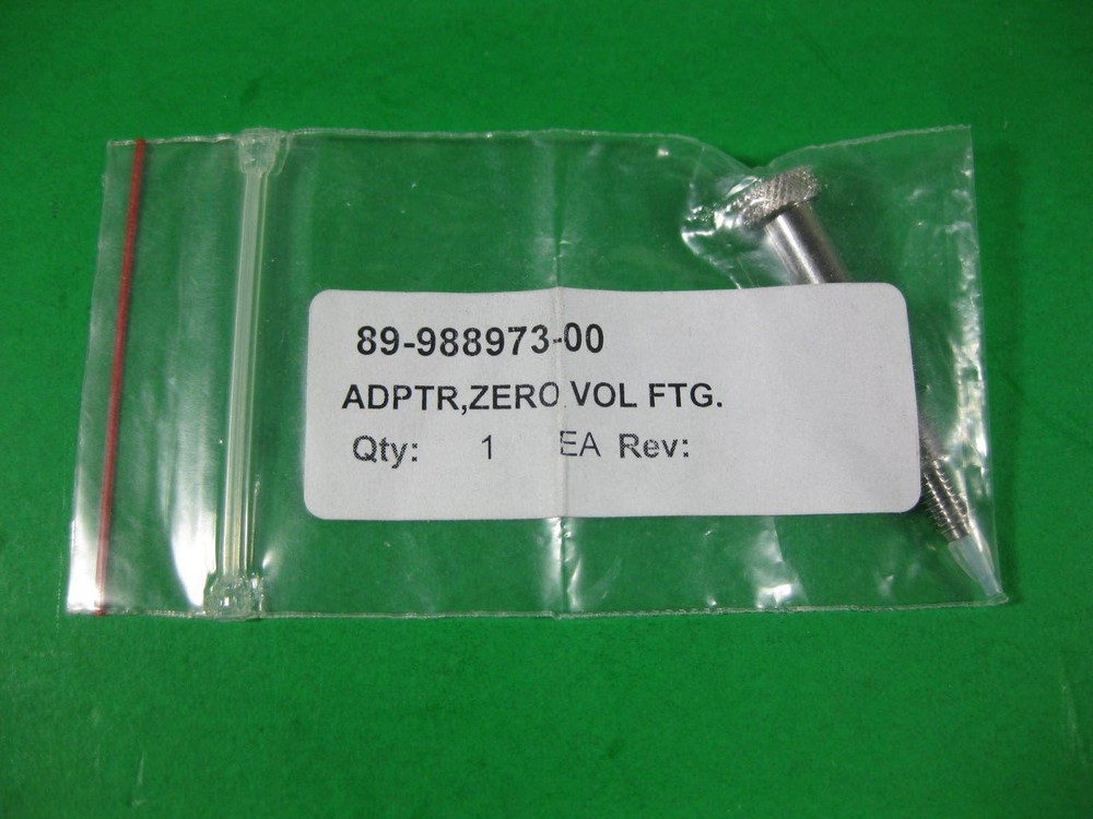 Adapter Zero Vol Fitting -- 89-988973-00 -- New