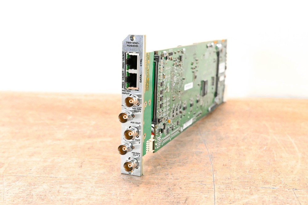 Evertz 7881ENC-H264HD H.264/AVC Encoder CG01J4M
