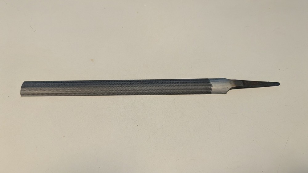 NICHOLSON 8" AMERICAN PATTERN HALF ROUND SECOND CUT FILE USA