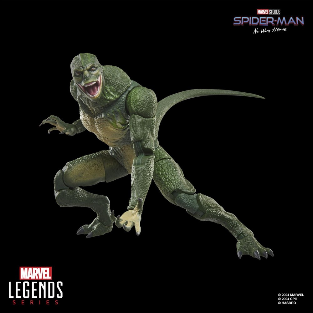 Marvel Legends Series Lizard, 6 inches (scale), 8.8 (height), Green