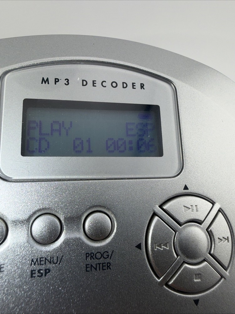Memorex MPD8400 portable CD/MP3 player